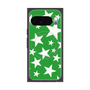 プレミアムスクエアケース with Pixelsnap［ Stars - Green ］