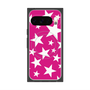 プレミアムスクエアケース with Pixelsnap［ Stars - Pink ］