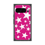 プレミアムスクエアケース with Pixelsnap［ Stars - Pink ］