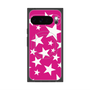 プレミアムスクエアケース with Pixelsnap［ Stars - Pink ］