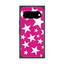 プレミアムスクエアケース with Pixelsnap［ Stars - Pink ］