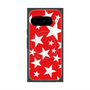 プレミアムスクエアケース with Pixelsnap［ Stars - Red ］