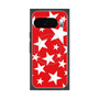 プレミアムスクエアケース with Pixelsnap［ Stars - Red ］
