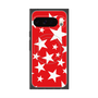 プレミアムスクエアケース with Pixelsnap［ Stars - Red ］