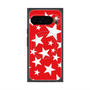 プレミアムスクエアケース with Pixelsnap［ Stars - Red ］