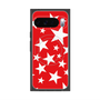 プレミアムスクエアケース with Pixelsnap［ Stars - Red ］