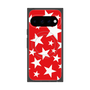 プレミアムスクエアケース with Pixelsnap［ Stars - Red ］