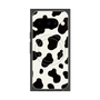プレミアムスクエアケース with Pixelsnap［ Cow - White ］