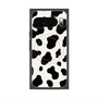 プレミアムスクエアケース with Pixelsnap［ Cow - White ］