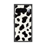 プレミアムスクエアケース with Pixelsnap［ Cow - White ］