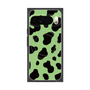 プレミアムスクエアケース with Pixelsnap［ Cow - Green ］