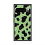 プレミアムスクエアケース with Pixelsnap［ Cow - Green ］