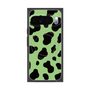 プレミアムスクエアケース with Pixelsnap［ Cow - Green ］