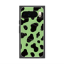 プレミアムスクエアケース with Pixelsnap［ Cow - Green ］