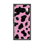 プレミアムスクエアケース with Pixelsnap［ Cow - Pink ］