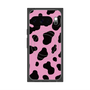 プレミアムスクエアケース with Pixelsnap［ Cow - Pink ］