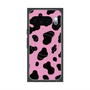 プレミアムスクエアケース with Pixelsnap［ Cow - Pink ］