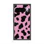 プレミアムスクエアケース with Pixelsnap［ Cow - Pink ］