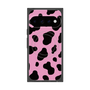 プレミアムスクエアケース with Pixelsnap［ Cow - Pink ］