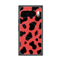 プレミアムスクエアケース with Pixelsnap［ Cow - Red ］