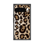 プレミアムスクエアケース with Pixelsnap［ Leopard - Yellow ］