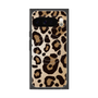 プレミアムスクエアケース with Pixelsnap［ Leopard - Yellow ］