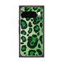 プレミアムスクエアケース with Pixelsnap［ Leopard - Green ］