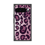 プレミアムスクエアケース with Pixelsnap［ Leopard - Pink ］