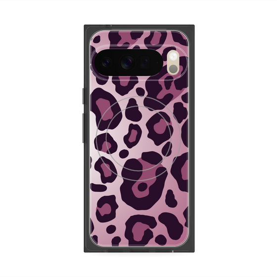 プレミアムスクエアケース with Pixelsnap［ Leopard - Pink ］