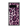 プレミアムスクエアケース with Pixelsnap［ Leopard - Pink ］