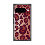 プレミアムスクエアケース with Pixelsnap［ Leopard - Red ］