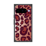 プレミアムスクエアケース with Pixelsnap［ Leopard - Red ］