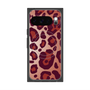 プレミアムスクエアケース with Pixelsnap［ Leopard - Red ］