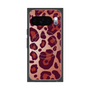 プレミアムスクエアケース with Pixelsnap［ Leopard - Red ］