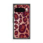 プレミアムスクエアケース with Pixelsnap［ Leopard - Red ］