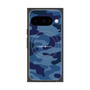 プレミアムスクエアケース with Pixelsnap［ Camouflage - Blue ］