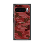 プレミアムスクエアケース with Pixelsnap［ Camouflage - Red ］