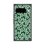 プレミアムスクエアケース with Pixelsnap［ 唐草模様 - Green ］