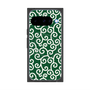 プレミアムスクエアケース with Pixelsnap［ 唐草模様 - Green ］