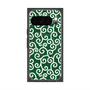 プレミアムスクエアケース with Pixelsnap［ 唐草模様 - Green ］