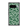 プレミアムスクエアケース with Pixelsnap［ 唐草模様 - Green ］