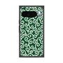 プレミアムスクエアケース with Pixelsnap［ 唐草模様 - Green ］