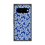 プレミアムスクエアケース with Pixelsnap［ 唐草模様 - Blue ］