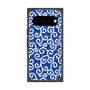 プレミアムスクエアケース with Pixelsnap［ 唐草模様 - Blue ］