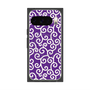 プレミアムスクエアケース with Pixelsnap［ 唐草模様 - Purple ］
