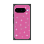プレミアムスクエアケース with Pixelsnap［ Glitter - Pink ］