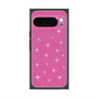 プレミアムスクエアケース with Pixelsnap［ Glitter - Pink ］