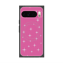 プレミアムスクエアケース with Pixelsnap［ Glitter - Pink ］