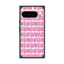 プレミアムスクエアケース with Pixelsnap［ Nordic - Pink ］