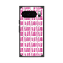 プレミアムスクエアケース with Pixelsnap［ Nordic - Pink ］
